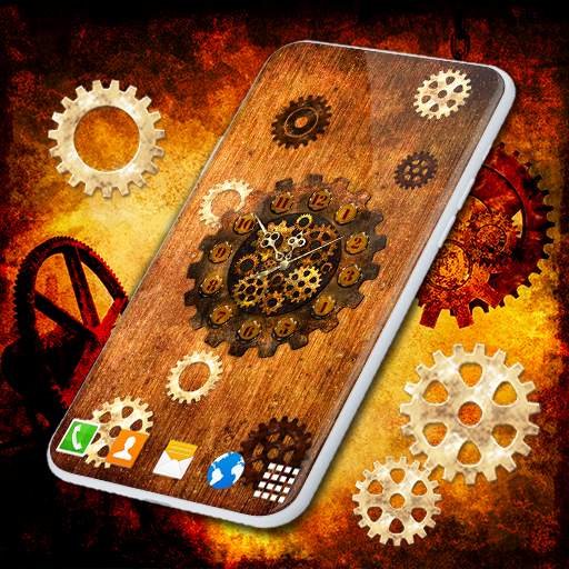 Steampunk Clock Wallpaper 6.9.22