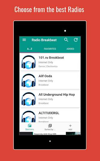 Breakbeat Music Live Radio Stations screenshot 7