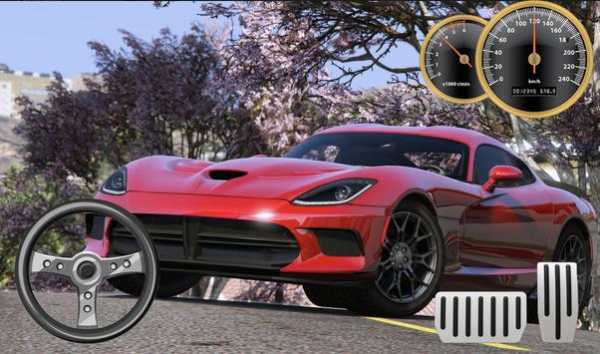 Parking Dodge Viper City Drive screenshot 2
