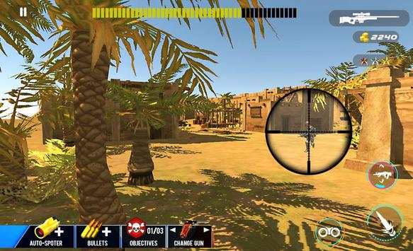 Desert Sniper Commando Battle screenshot 5