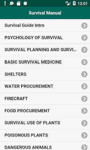 Survival Manual screenshot 1