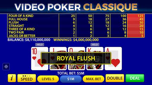 Video Poker par Pokerist screenshot 6