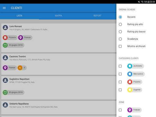 ClientiApp - Gestione clienti screenshot 9
