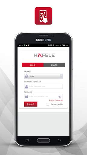 Hafele Configurator screenshot 1