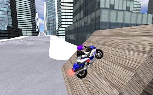 Motorbike Driving 3D City screenshot 6