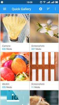 Quick Galley - Photo Manager, Album, Gallery, Fast 1 تصوير الشاشة