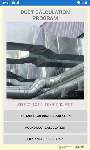 Air Duct Calculation screenshot 1