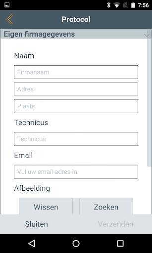 De App voor testo 330i screenshot 5