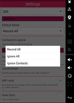 Automatic Call Recorder 2016 screenshot 3