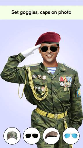 Military Man Photo Editor screenshot 2