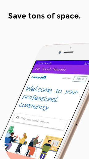 All Social Networks - All social media in one app screenshot 5