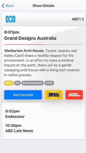 TV Guide Australia screenshot 2