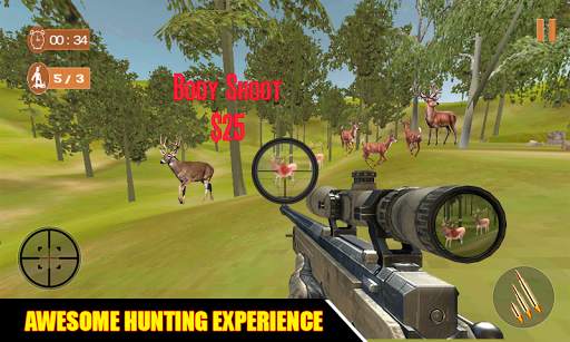 Deer Sniper Hunter: Wild Animal Hunting Game screenshot 2