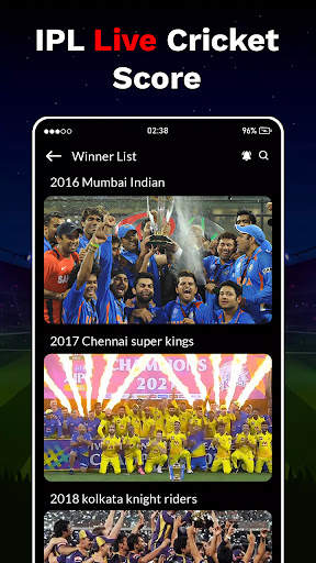 Live Ipl Score - Cricket Score screenshot 4