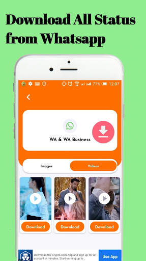 Video Downloader for facebook whatsapp instragram screenshot 3