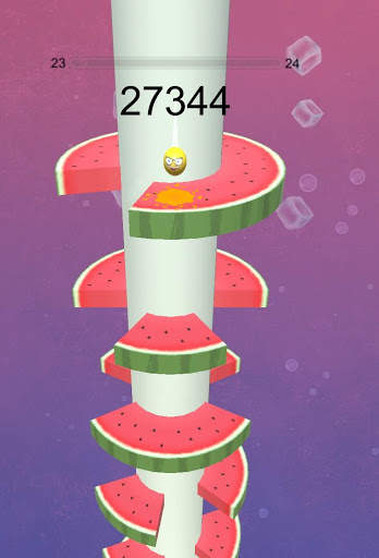 Fruit Helix Crush Game : Ball Helix Jump Game screenshot 3