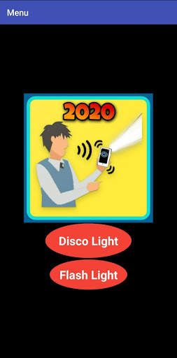 Shake Phone and Voice Controlled Disco Flashlight screenshot 1