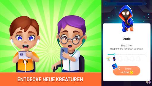 Menschliche Evolution Klicker screenshot 1