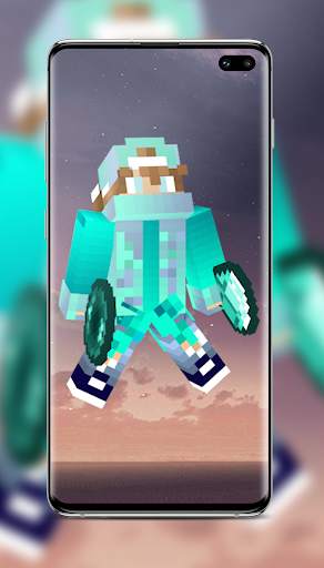 Blue Minecraft Skin screenshot 6