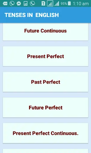 Tense In English screenshot 2