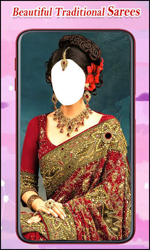 Beautiful Traditional Sarees Photo Editor New screenshot 6