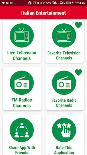 Italy Live TV & FM Radio Channels screenshot 2