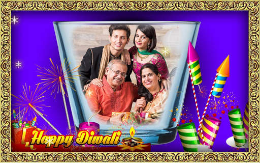 Happy Diwali Photo Frame: Diwali Flex Maker 2018 screenshot 4