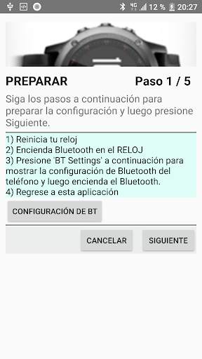 Reconnect Garmin Watch - legacy (Android 4, 5, 6) screenshot 3