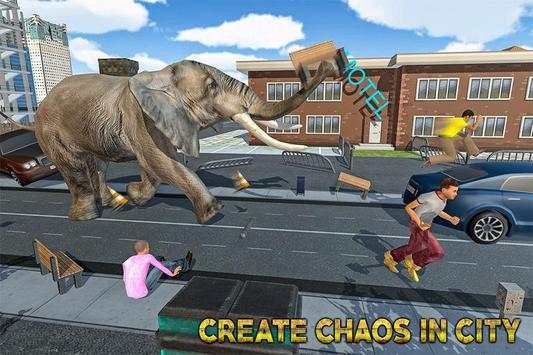 Angry Elephant City Attack screenshot 1