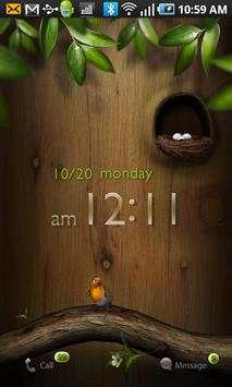 Tia Locker Ani Bird Theme screenshot 1