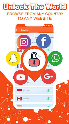 SuperSonic VPN-Fast, Secure, Unlimited Proxy screenshot 2