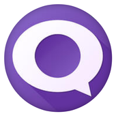 Purple SMS icon