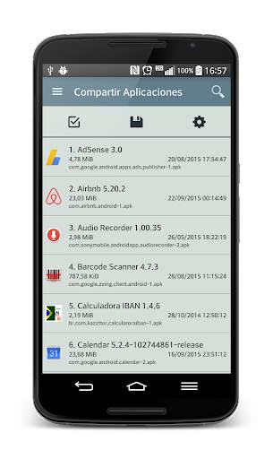 Compartir Aplicaciones screenshot 1