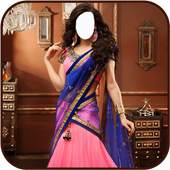 Woman Lehnga Choli Photo Montage 1.0