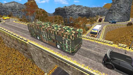 Offroad Uphill US Army Bus Driver Soldier Duty screenshot 2