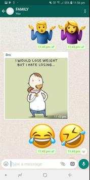 XL Emoji Sticker for WhatsApp (WAStickerApps) screenshot 6