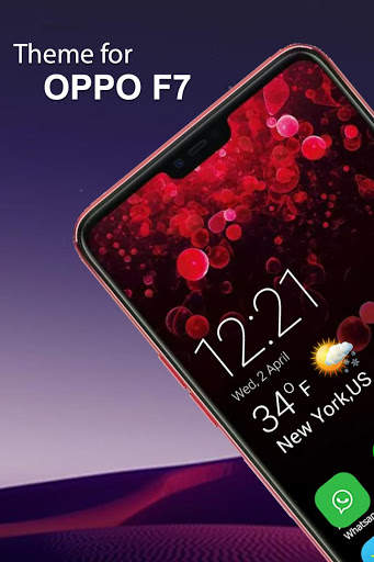 Themes for OPPO F7 Launcher & HD Wallpaper screenshot 2