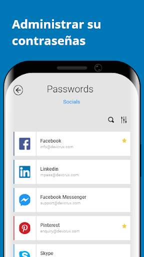 mPass - Administrador de contraseñas seguras screenshot 2