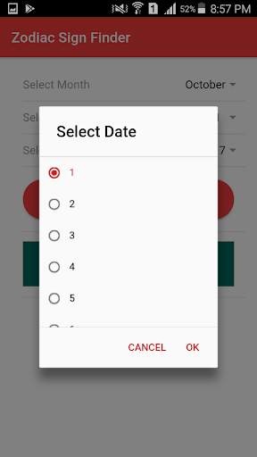Zodiac Sign Calculator from Date of Birth screenshot 4