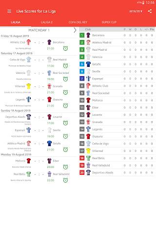 Live Scores for La Liga 2024 screenshot 13