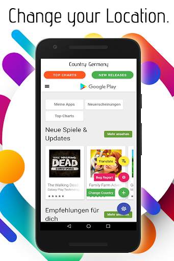 Play Store Country Change App screenshot 3