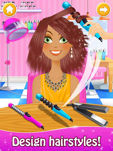 Super Hair Salon:Hair Cut & Hairstyle Makeup Games screenshot 2