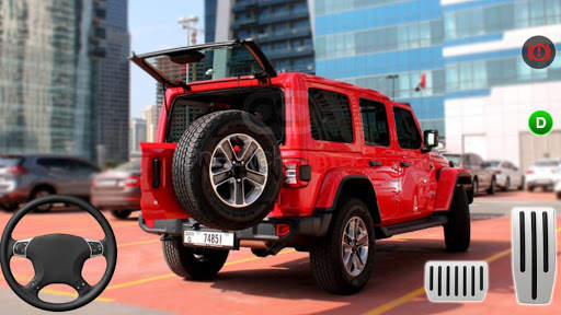 Prado Jeep Car Parking 3d screenshot 4