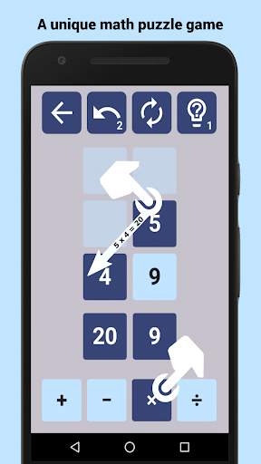 Number Drop: Math Puzzle Game for Adults & Teens screenshot 1