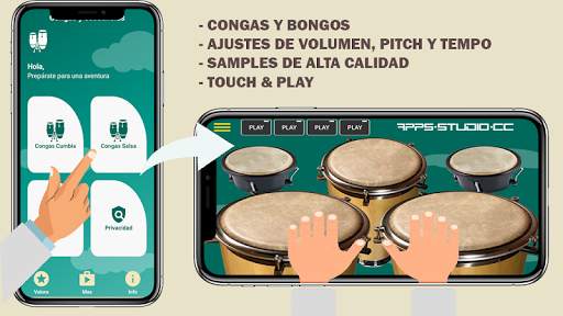 Congas Para Tocar screenshot 2