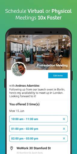 CatchApp Meeting Scheduler screenshot 1