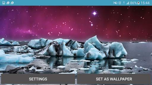 Space Landscape 3D wallpaper screenshot 8