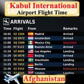 Kabul Airport Flight Time 1.1