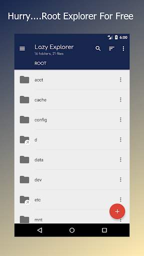 Lazy Explorer - Root Explorer screenshot 1