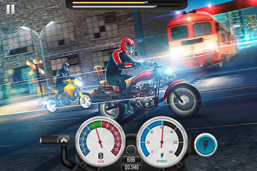 Top Bike: Racing & Moto Drag screenshot 1